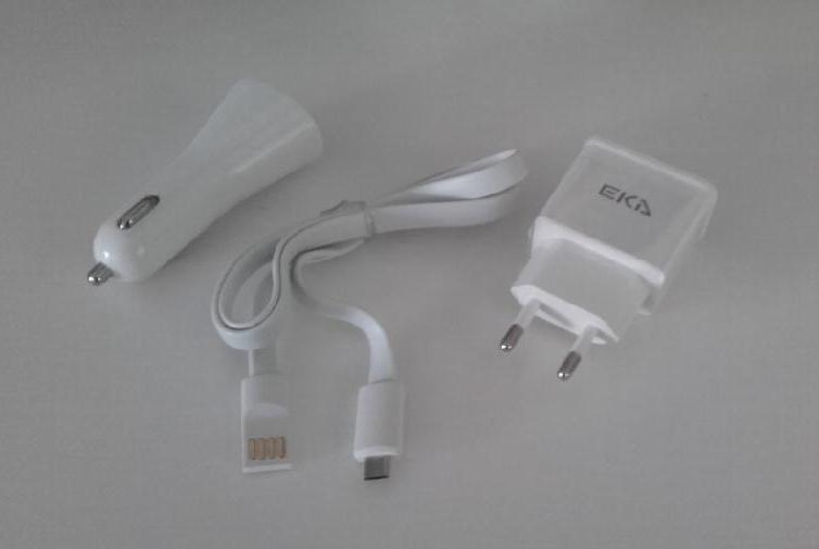 Nabíječka a datový kabel na mobil EKA Q62 - USB 8pin