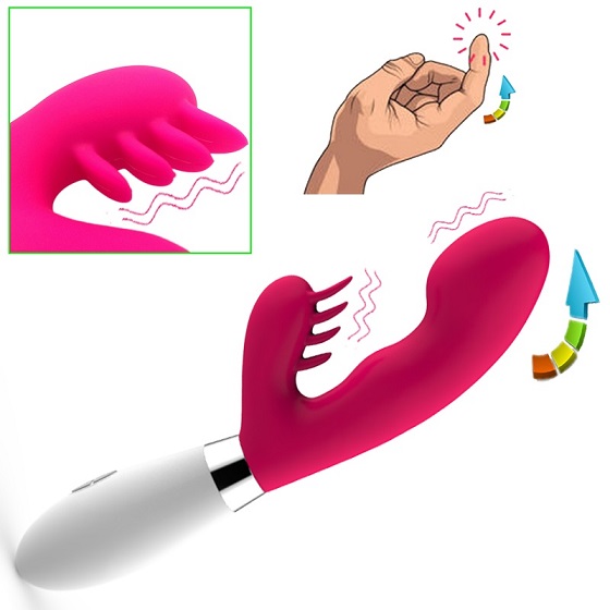 Vibrátor double Docoo G Spot 