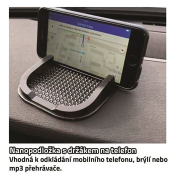 Nanopodložka s držákem na telefon 
