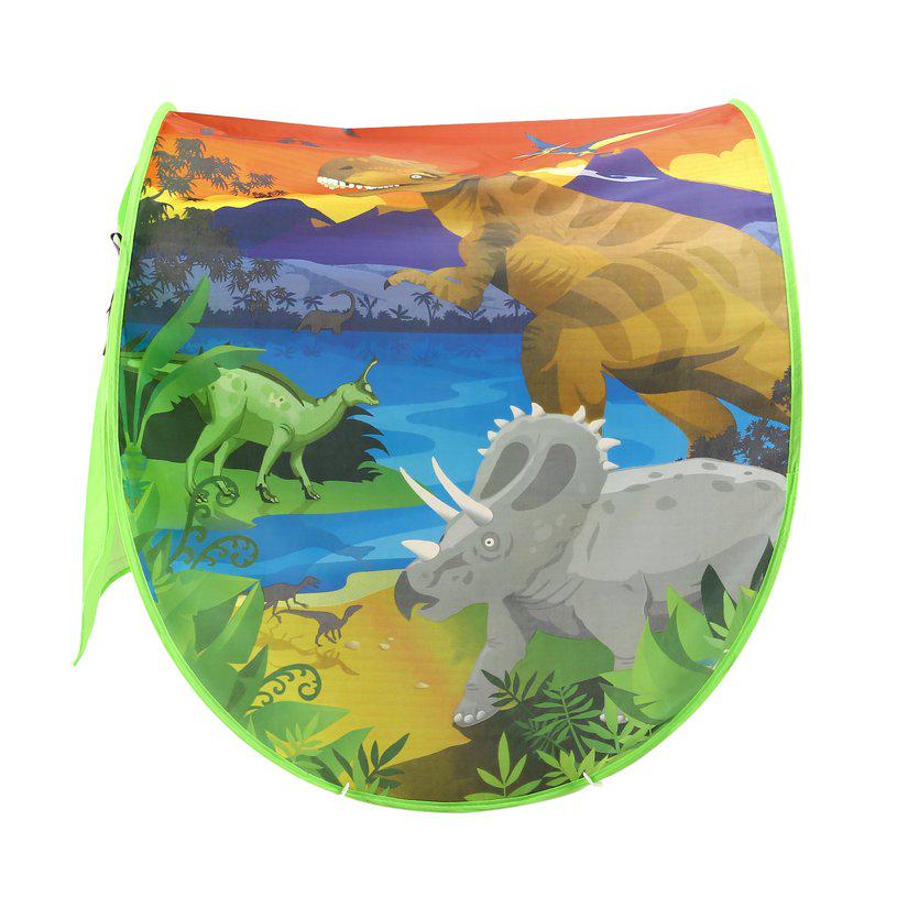 Pohádkový stan nad postel - dinosaurus