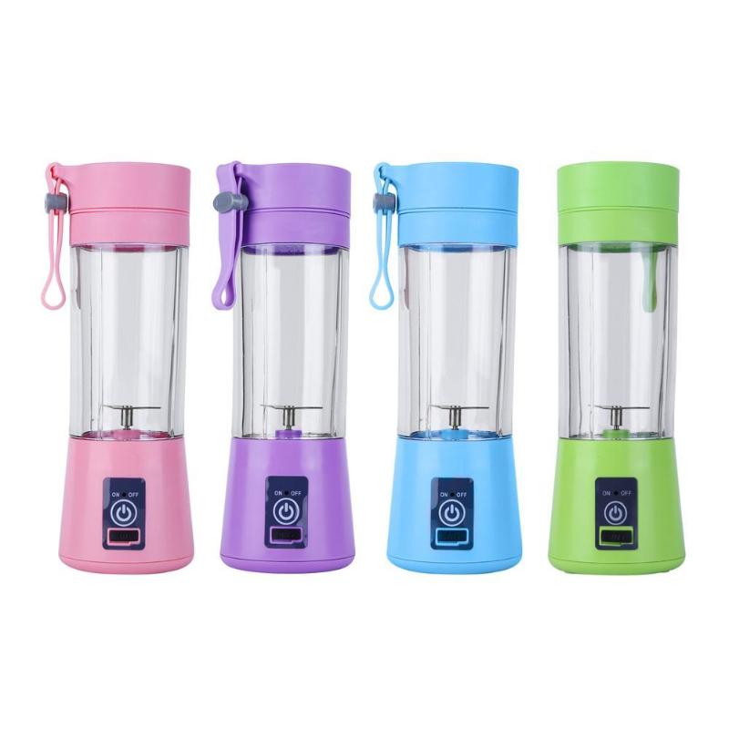 Přenosný USB Smoothie Juicer mixér HM 03 - fialový