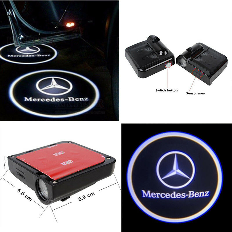 Auto LED logo projektor Door Light 2ks - Mercedes 