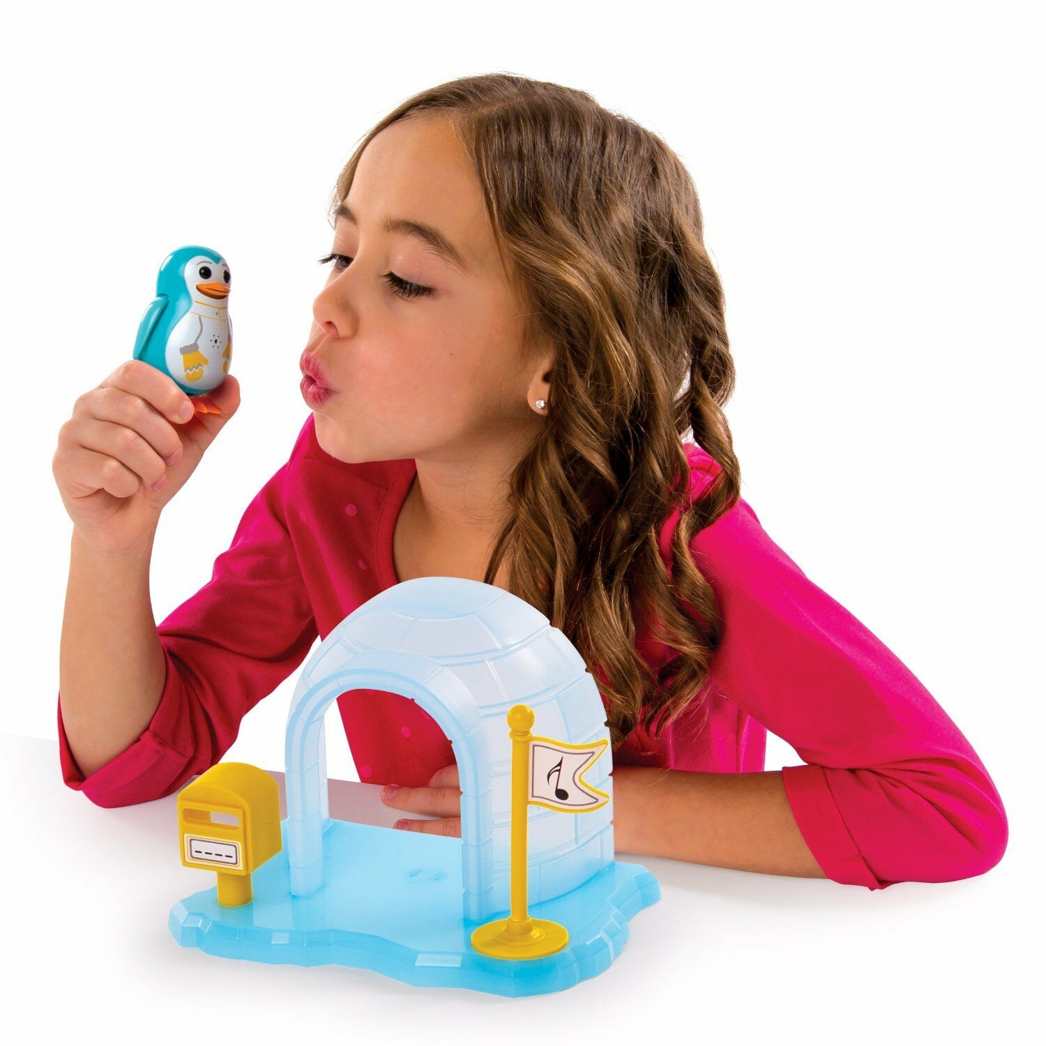 Digi Penguins s píšťalkou Tučňák Iglu - modrý VÝPRODEJ