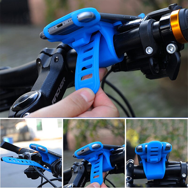 Silikonový držák mobilu Bike Holder 4 až 6"