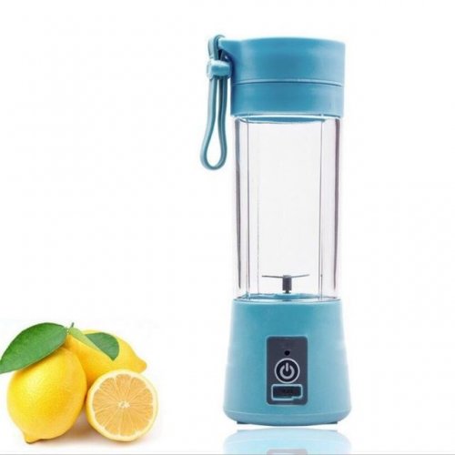 Přenosný USB Smoothie Juicer mixér HM 03 - modrý