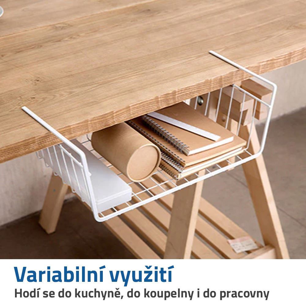 Přídavný košík - bílý