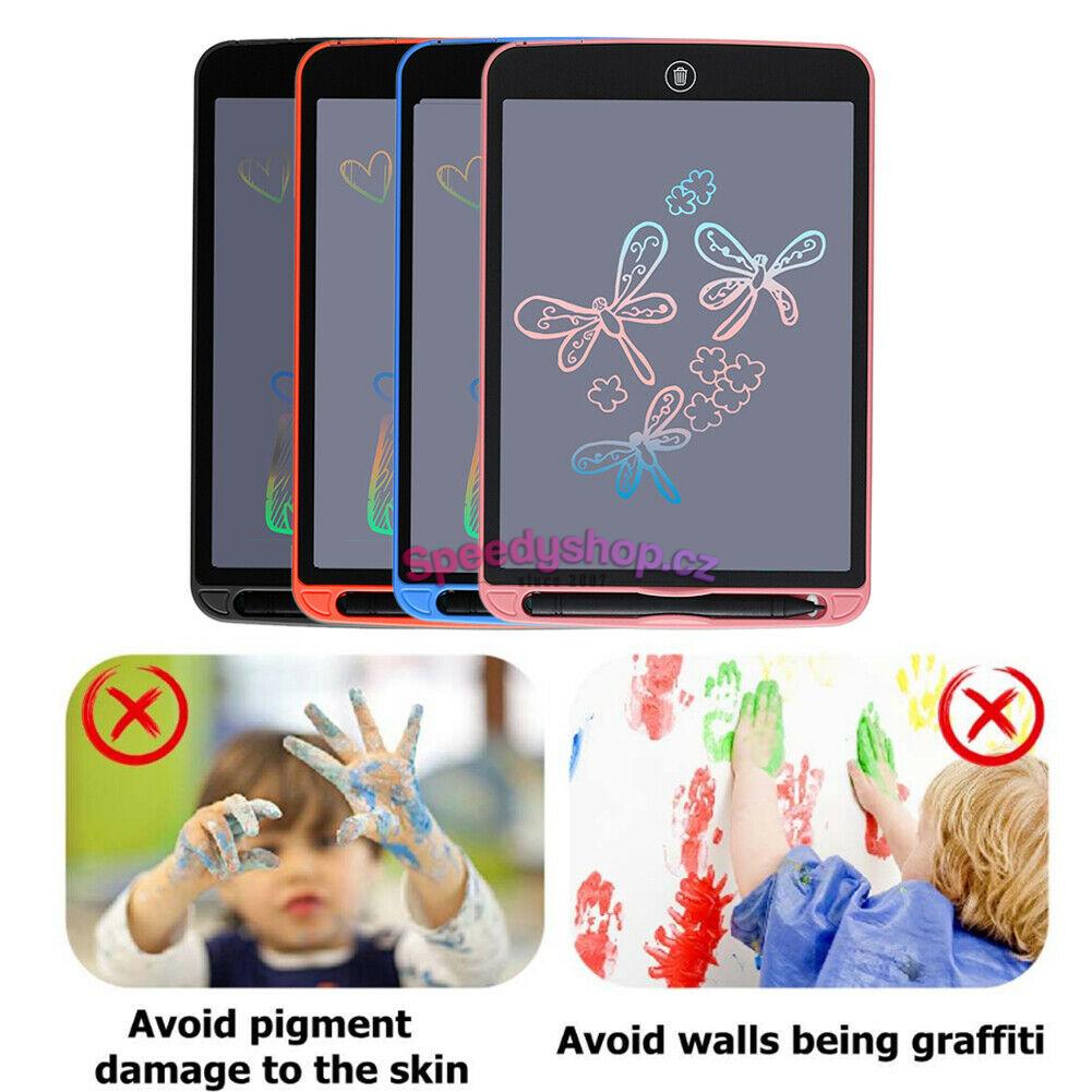 LCD tabulka na vzkazy 8,5" - modrá