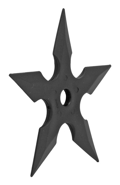 Vrhací hvězdice Shuriken Ninja - 5 hrotů