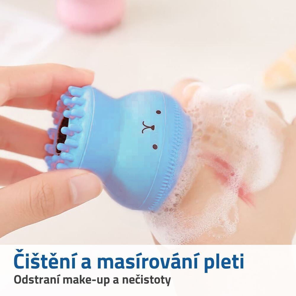 Silikonový kartáček na obličej
