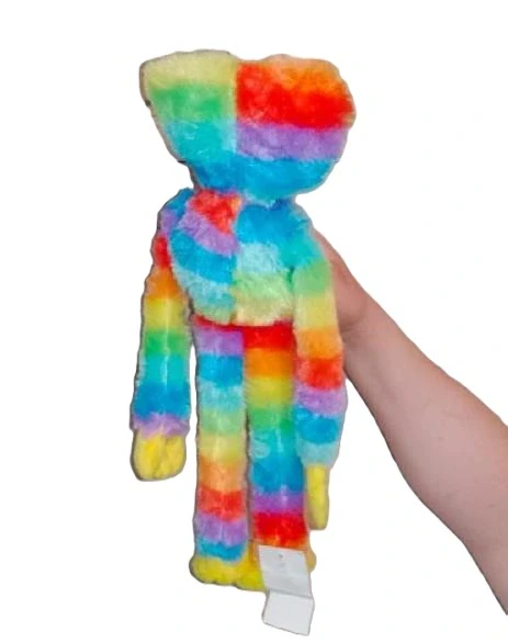 Huggy Wuggy plyšová hračka 40 cm - duhovaný