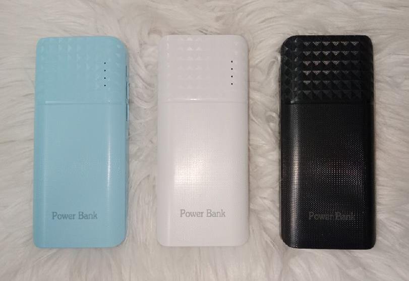Záložní baterie Power Bank 2x USB 20000mAh - černá