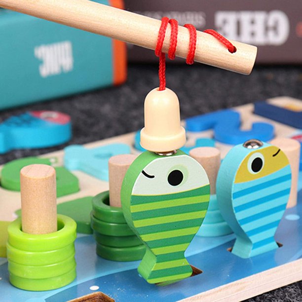 Vzdělávací dřevěná deska Puzzle