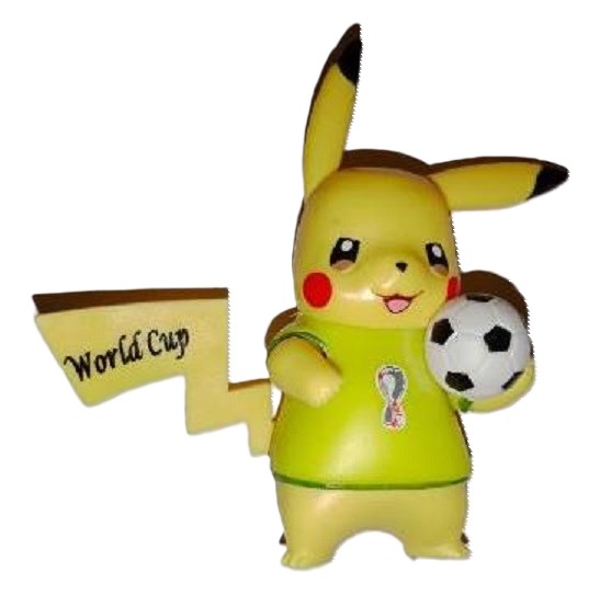 Pokémon figurka Pikachu fotbalista - více barev na výběr