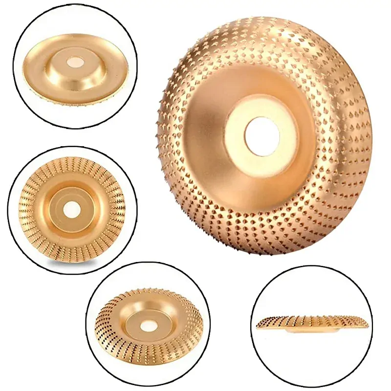 Brusný řezbářský kotouč pro úhlovou brusku 125 mm - zaoblená hrana