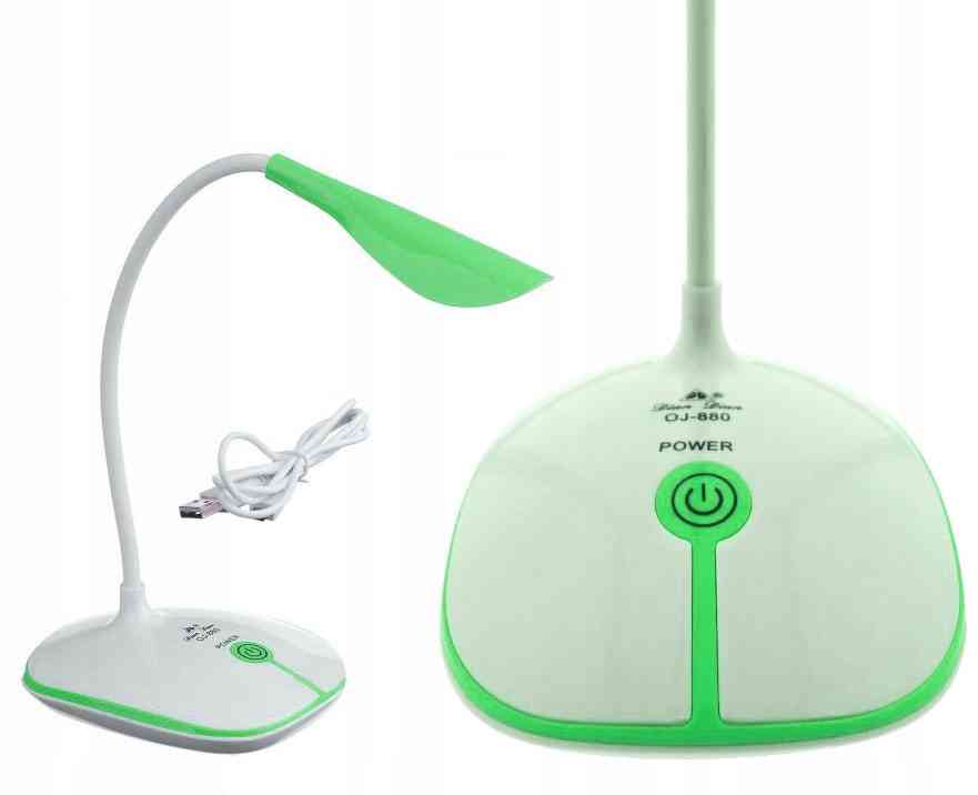 Stolní LED lampička USB OJ-880 - více barev na výběr