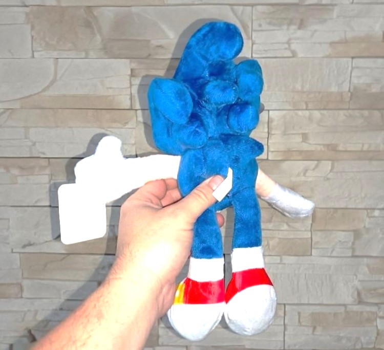 Plyšová hračka ježek Sonic Blue 