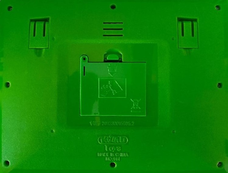 Chytrý vzdělávací tablet pro děti - zelený