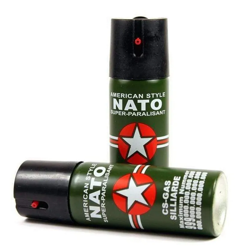 Speedy 0413 Pepřový sprej NATO 40 ml - zelený