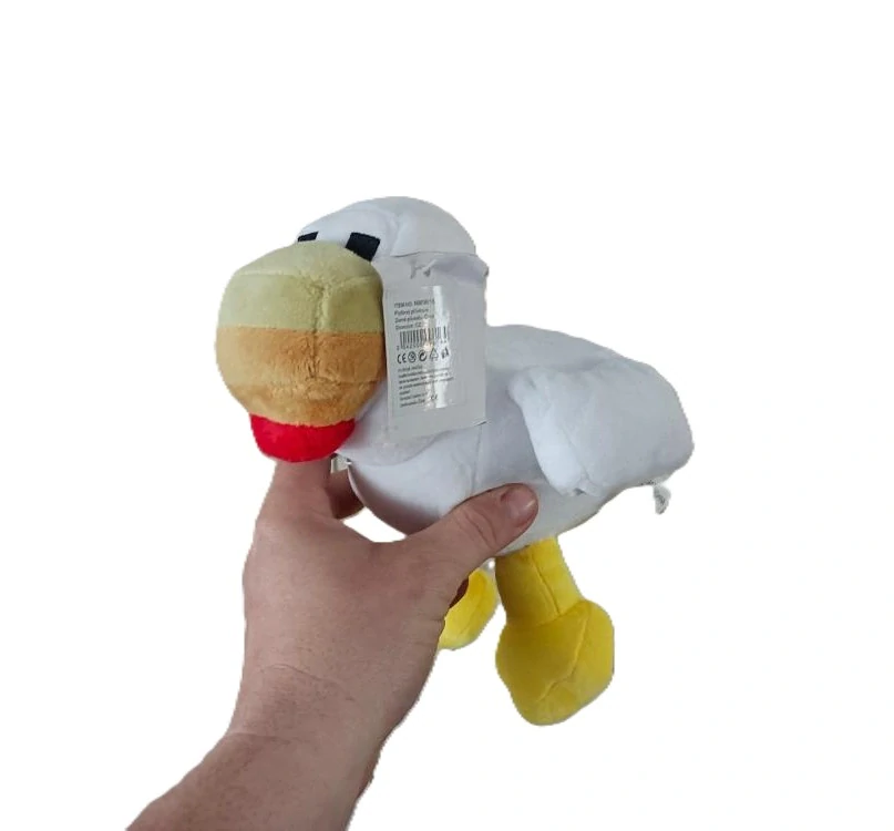 Plyšová hračka kuře minecraft Chicken