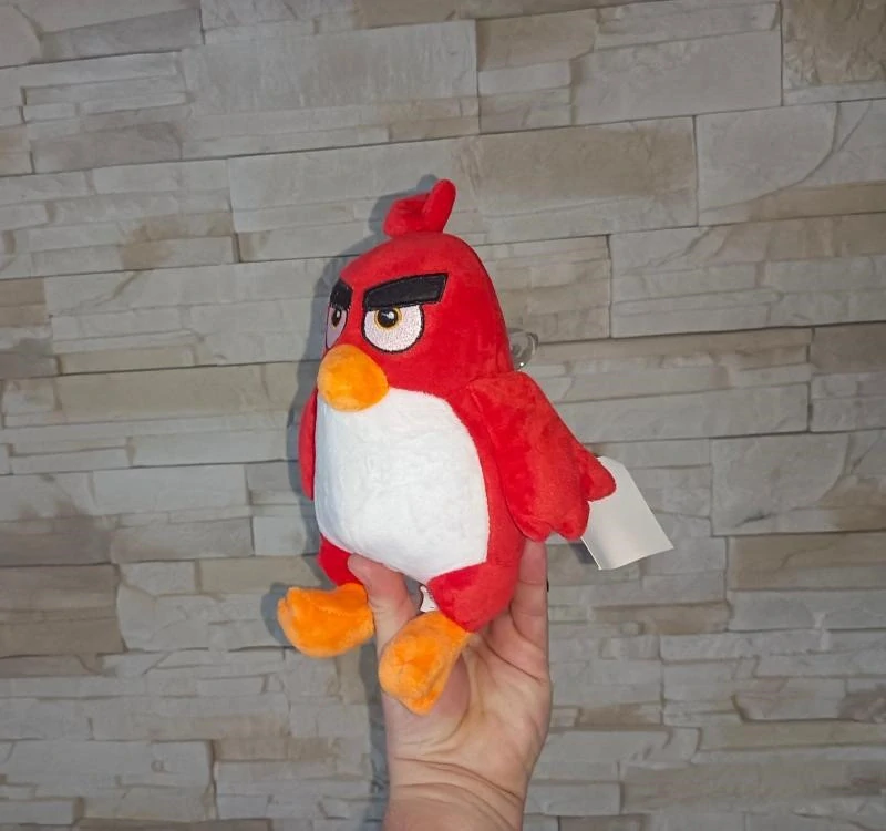 Plyšová hračka Angry Birds Red