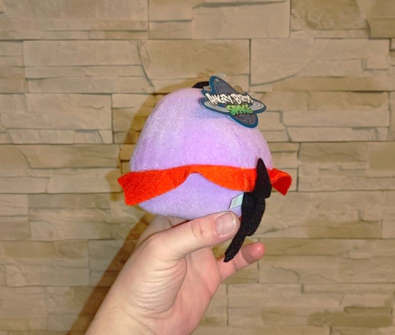 Plyšová hračka Angry Birds Space - fialový