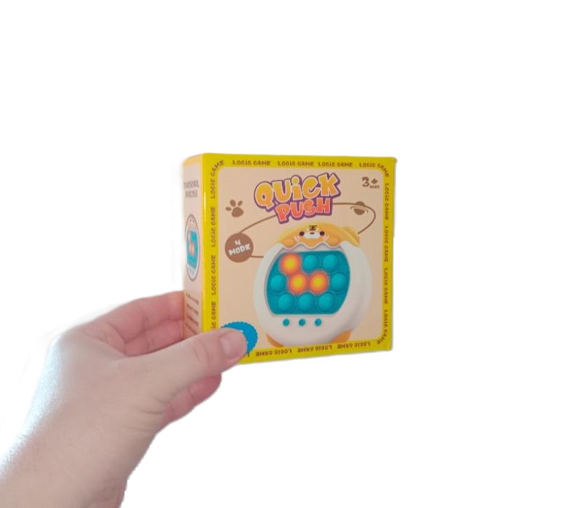 Elektronická hra Pop It Medvídek žlutý
