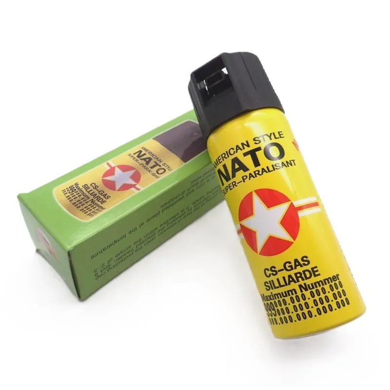 Pepřový sprej NATO 60 ml - žlutý