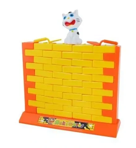 Arkádová hra padající stěna Wall Game Cats