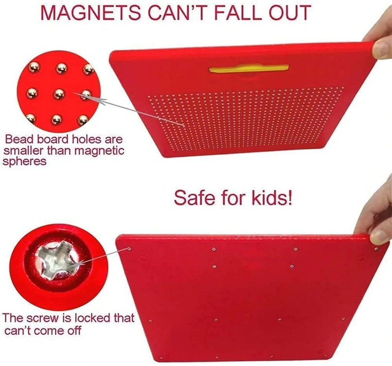 Magnetická kreslící tabulka Magpad - červená