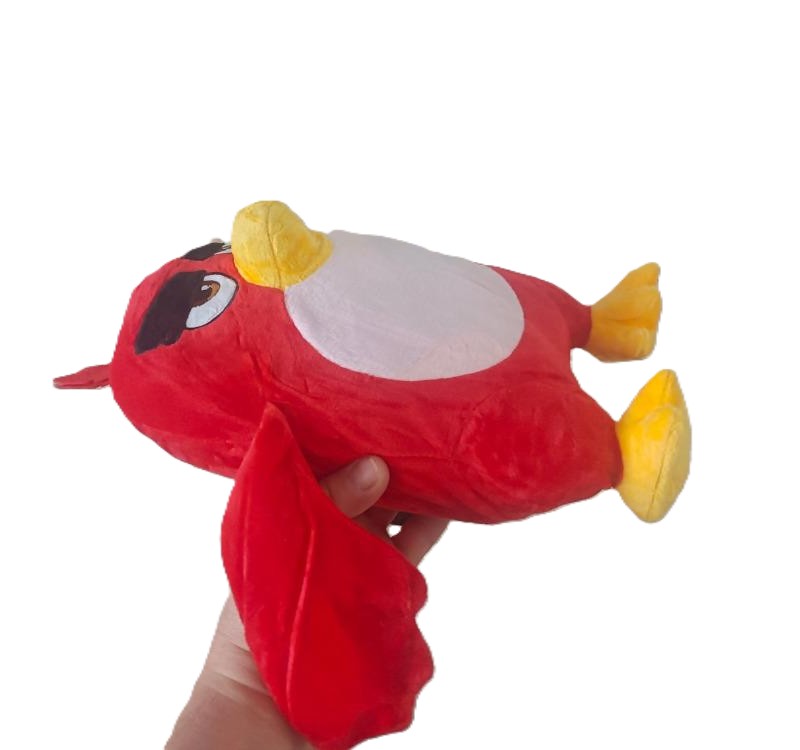 Plyšová hračka Angry Birds XL - červený