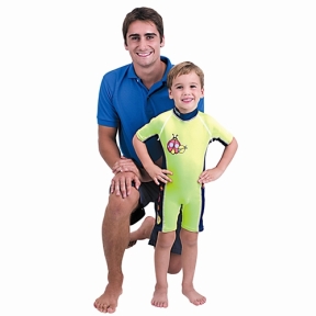 Plavky UV oblek pro kluky - M/L VÝPRODEJ