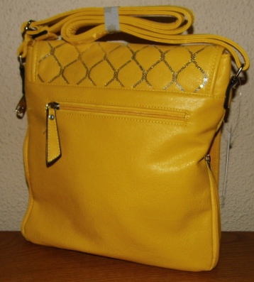 Kabelka Bag Crossbody 6636-73 - žlutá VÝPRODEJ