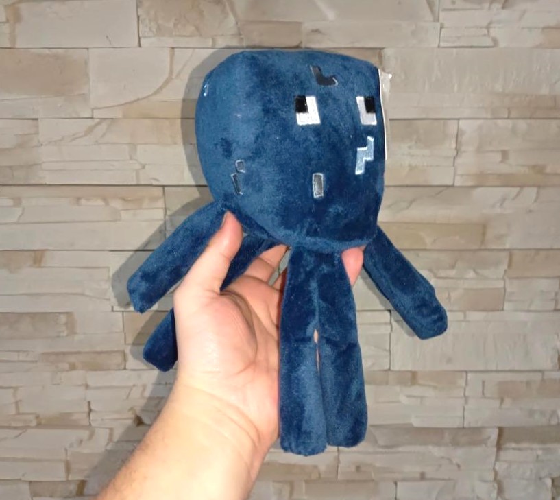 Plyšová hračka minecraft Squid 