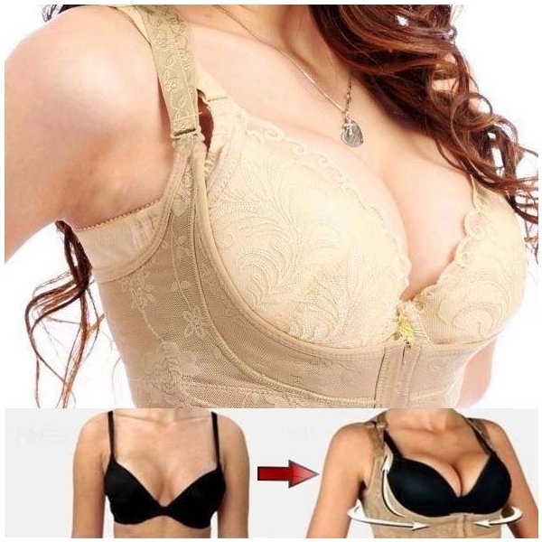 Korzetová podprsenka Push Up Magic Bra - velikost XXL