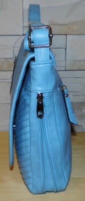Kabelka Bag Crossbody 6662-6 - modrá VÝPRODEJ