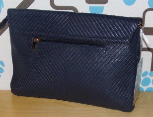 Kabelka psaníčko Bag Crossbody 979-BB - modrá VÝPRODEJ
