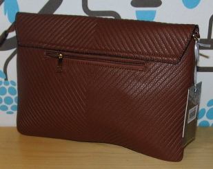 Kabelka psaníčko Bag Crossbody 979-BB - hnědá VÝPRODEJ