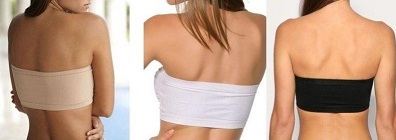 Podprsenka Padded Seamless Bra vel. XXL - černá/bílá