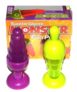 Veselé formičky na nanuky Monster Fun Pops 2ks VÝPRODEJ