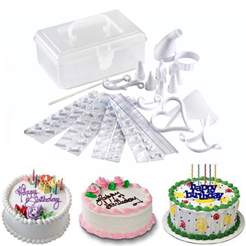 Sada na zdobení dortů 100ks  - Cake Decorating Kit