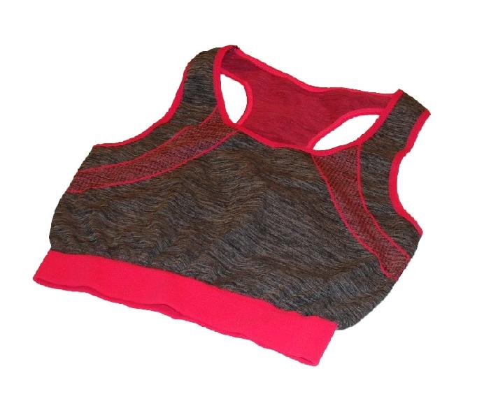Fitness souprava na cvičení Copper Fit - šedá/růžová VÝPRODEJ