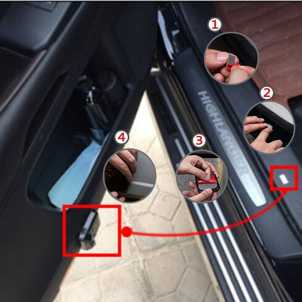 Auto LED logo projektor Door Light 2ks - Mercedes 