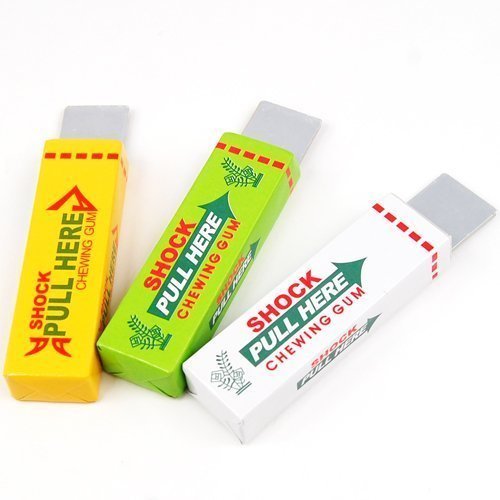 Žertovná šokující žvýkačka Shock Chewing Gum - více barev na výběr