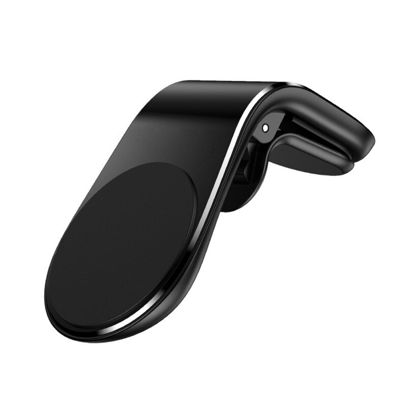 Magnetický držák telefonu s klipem do mřížky ventilace H-CT318 - černý