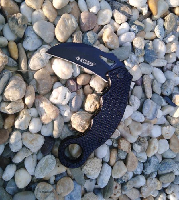 Nůž karambit sklápěcí Kandar - model 002