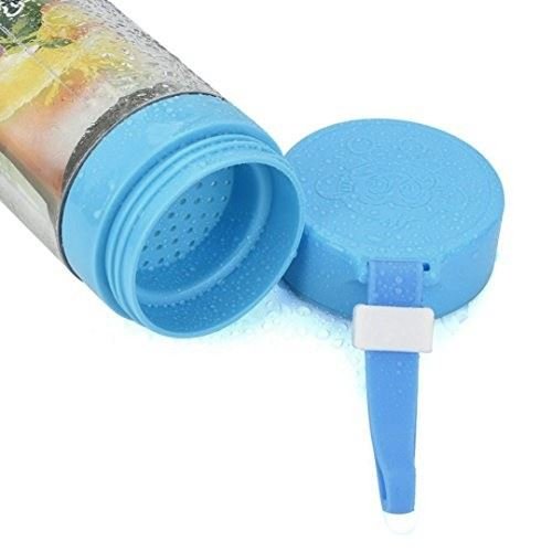 Přenosný USB Smoothie Juicer mixér HM 03 - modrý
