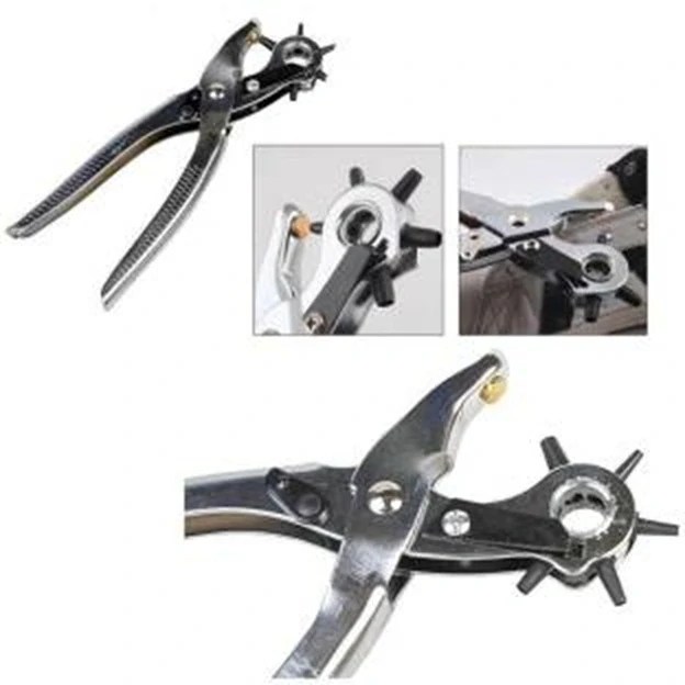 Děrovací a perforační kleště na kůži Leather Hole Punch