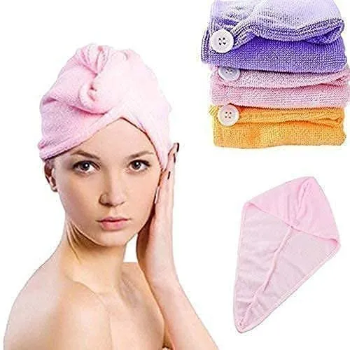 Rychleschnoucí turban na hlavu - modrý