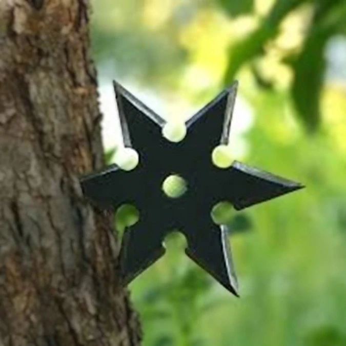 Vrhací hvězdice Shuriken Ninja - 6 hrotů