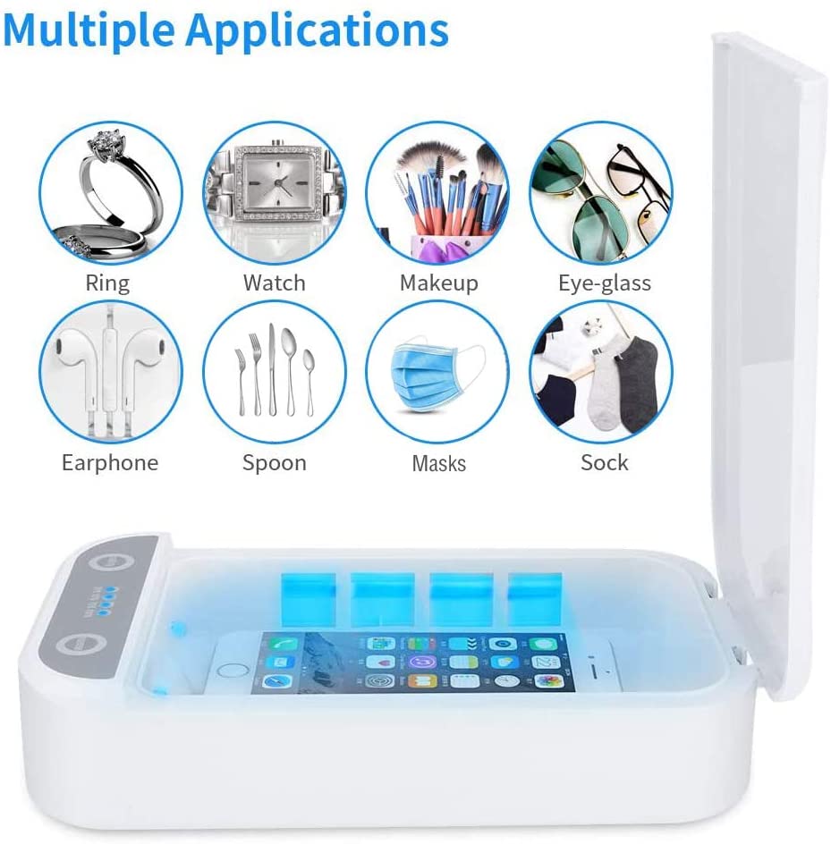 UV sterilizační box na čištění předmětů